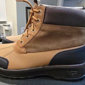 UGG Emmett Duck Boots Waterproof Winter Chesnut Brown 1115834-CHE Men's 10 NIB